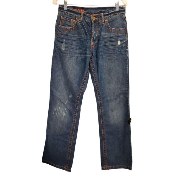 Custo Barcelona Mens Straight Blue Jeans, Waist 32x32 - Picture 1 of 14